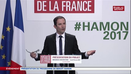 Hamon: "J'obligerai tous les candidats à une élection à publier la liste de ses grands donateurs"