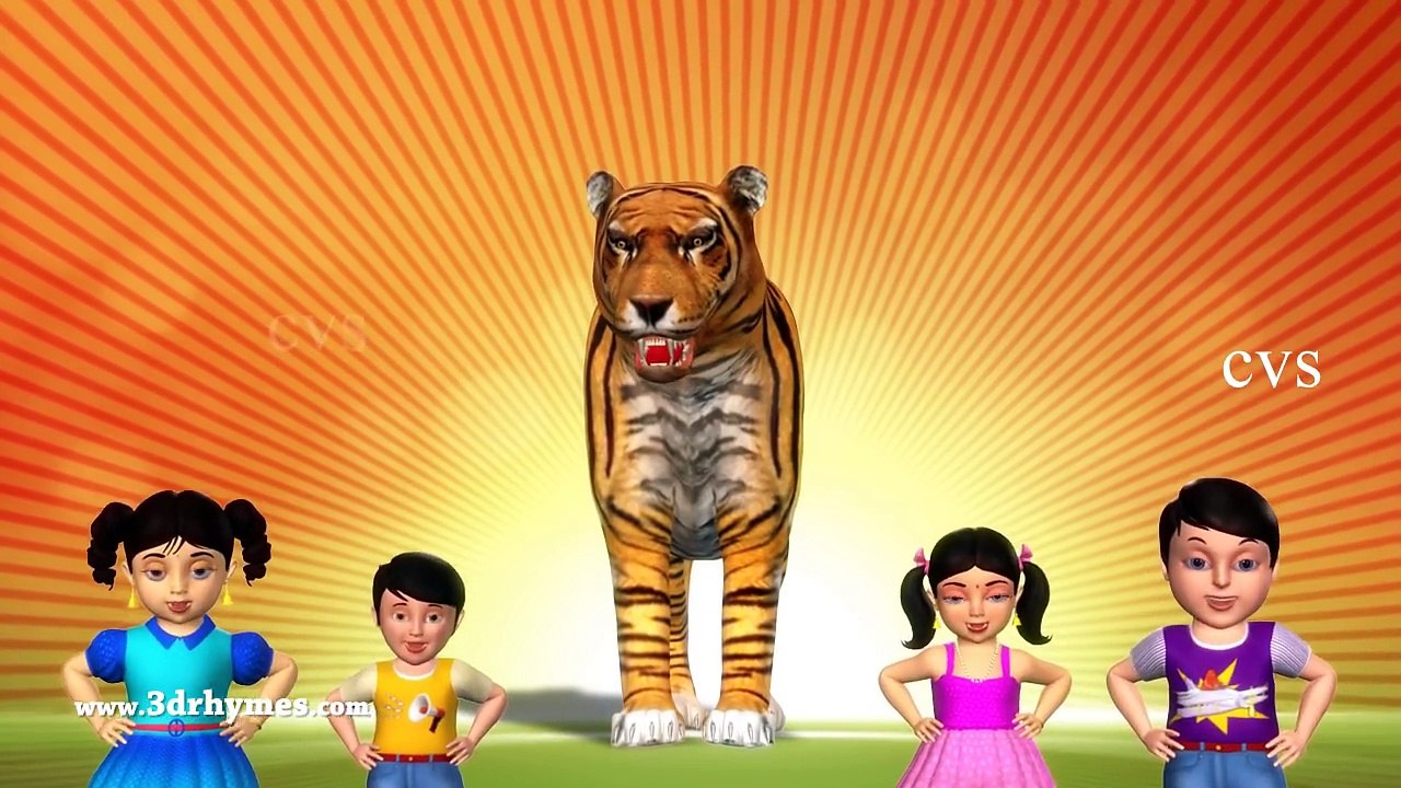 Animal Finger Family | Finger Family Song | 3D Animation Nursery Rhymes | kids Songs | Car