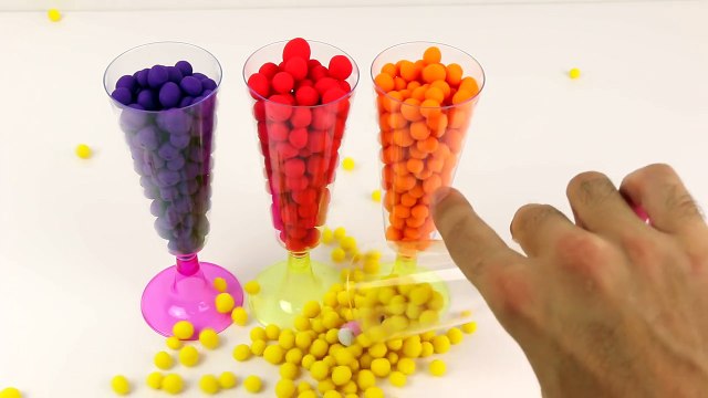 Rainbow Play Doh Dippin Dots Peppa Pig Disney Frozen Cars Spongebob Surprise toys