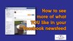 Facebook Newsfeed Update - How To See More Of  thntrb46t