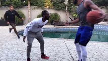 Brandon Armstrong parodie Lonzo et Lavar Ball