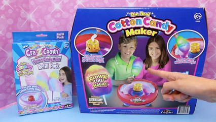 GIANT COTTON CANDY MACHINE!!! DIY How To Make Cotton Candy Cart Maker by DisneyCarToys