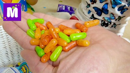 Ящик редких конфет без разрешения мамы Желейки EMODJI bad baby Капсулы с перцем  и упаковка подарка от Катя и Макса 2017