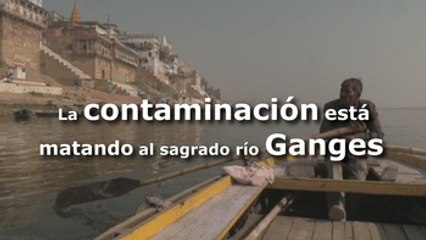 La contaminación está matando al sagrado río Ganges