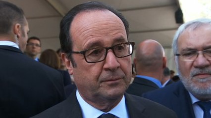 Réaction depuis Toulon du président de la République