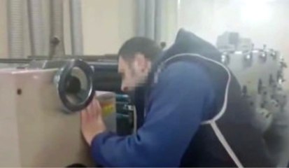 Istanbul'da Sahte Bandrol Operasyonu Kamerada