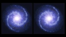 Las galaxias actuales tienen más materia oscura