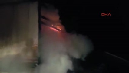 Mardin Seyir Halindeki Tır Küle Döndü