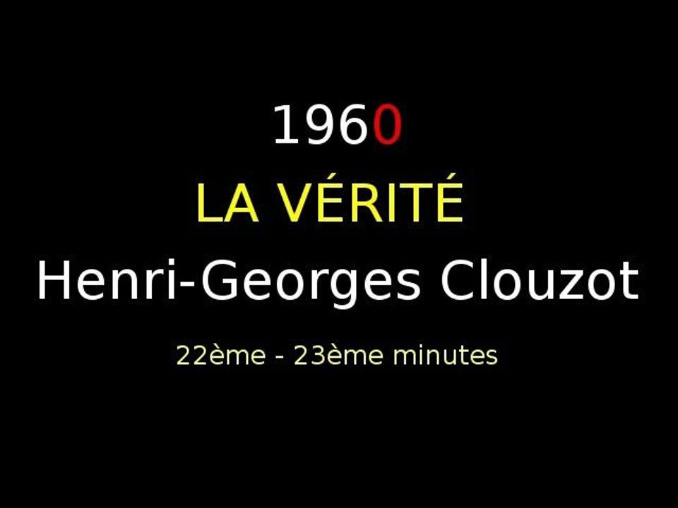 Brigitte Bardot, de LA VÉRITÉ (1960) au MÉPRIS (1963) ?