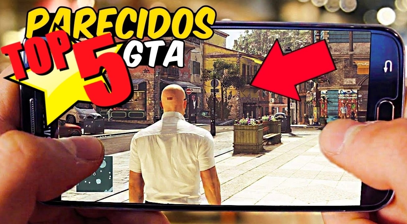TOP 5 - GAMES PARECIDOS COM GTA (ANDROID e IOS)