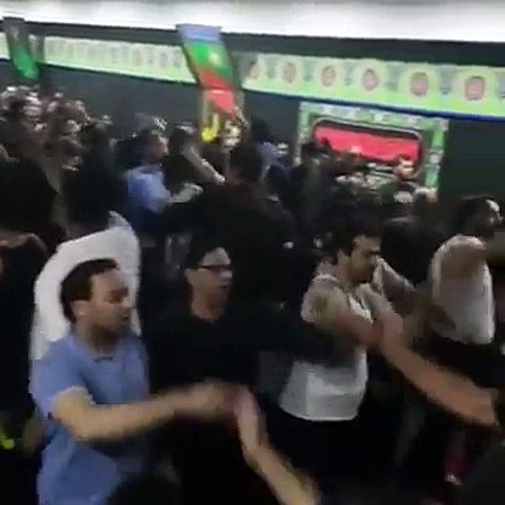 Syed Raza Abbas Zaidi Live Noha Khowani At Hussainia Birmingham UK 9th Moharram 2016
