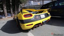 Koenigsegg Agera RS ML na neve suiça