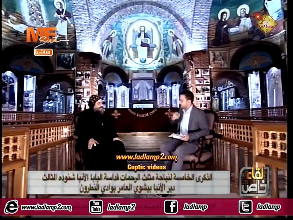 لقاء خاص mesat مع الراهب بولس الانبا بشوى ـ الحلقة 2 ـ 15.3.2017 ـ عن البابا شنوده فى ذكرى نياحته جـ 1