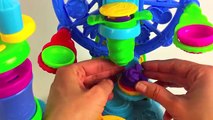 Play Doh Cupcakes Celebration Ferris Wheel - Play Dough Fiesta de Tortas - Carrousel des G