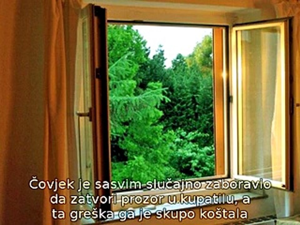 Funny-- This happens when you leave the window open