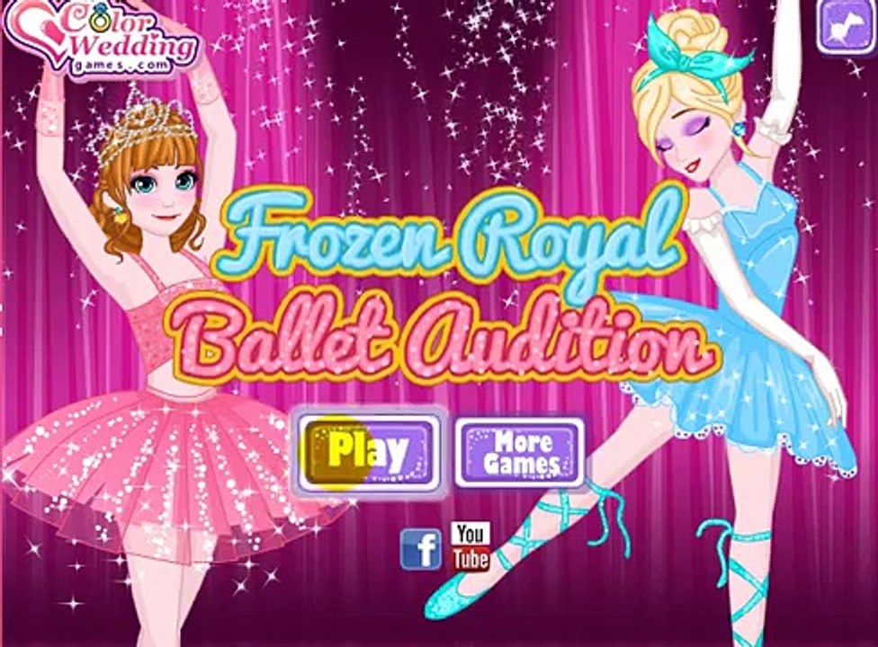 Прослушивание балет замороженный замороженные Игры игра играть королевский