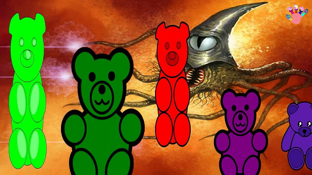 Мега смолистый медведь заправленный как доктор палец Семья Песня питомник рифмы для Дети