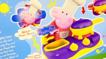 Peppa Pig Sing Along Kitchen Play Doh Muddy Puddles Cooking Playset Peppas Song and Dance