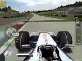 Fernando alonso. Simulated lap in nurburgring. Mclaren 2007