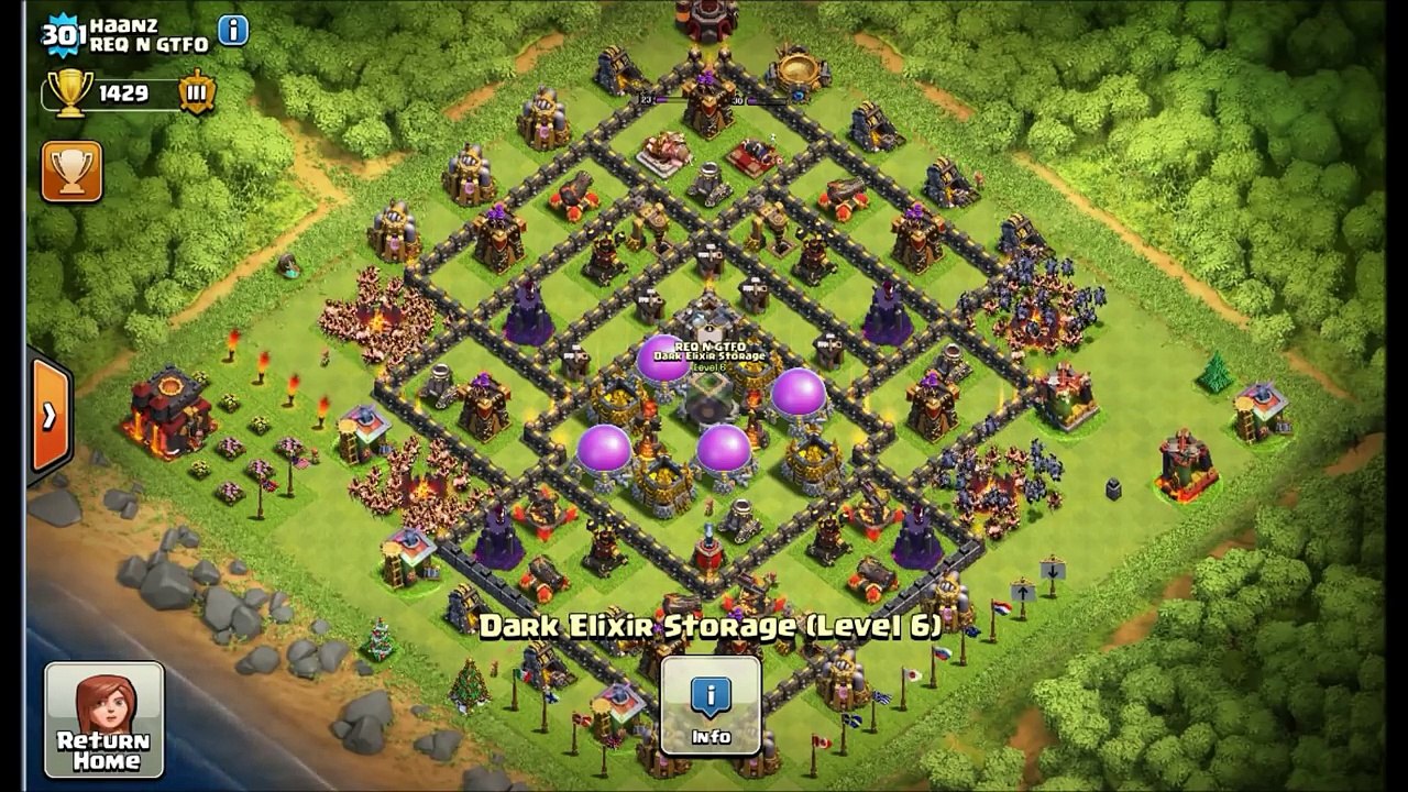 Clash of Clans World Record by Haanz ● Clash of Clans Android Gameplay