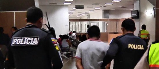 Un sospechoso fue capturado luego de una intensa persecución