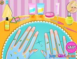 La pelcula de dibujos animados para niñas: la Princesa barbie Manicura con los monstruos / princesa Barbie Manicure monste