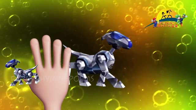 Animals Finger Family | Nursery Rhymes Song For Babies | 3D Rhyme Childrens Video