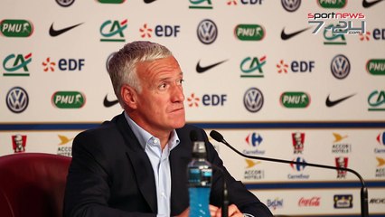 Conférence de Didier Deschamps "Monaco une tres belle performance pour le foot française"