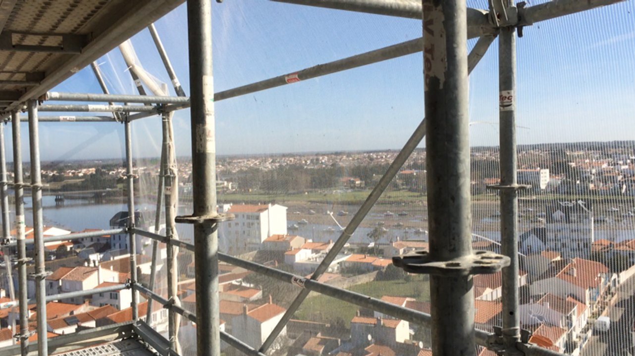 La ville vue du haut de l'église Sainte-Croix