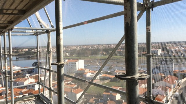La ville vue du haut de l'église Sainte-Croix