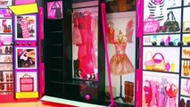 Dressing de rêve Barbie Fashionistas (déballage   montage) Poupée Barbie X5357 Doll Nous a