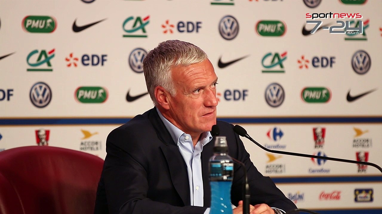 Foot - Bleus :Conférence de Didier Deschamps " je soutien Noël Le Graët "