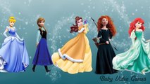 Disney Frozen Disney princess cartoon Kids Songs Nursery Rhymes Daddy Finger Family