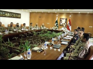 CM Meeting with Core commandar multan