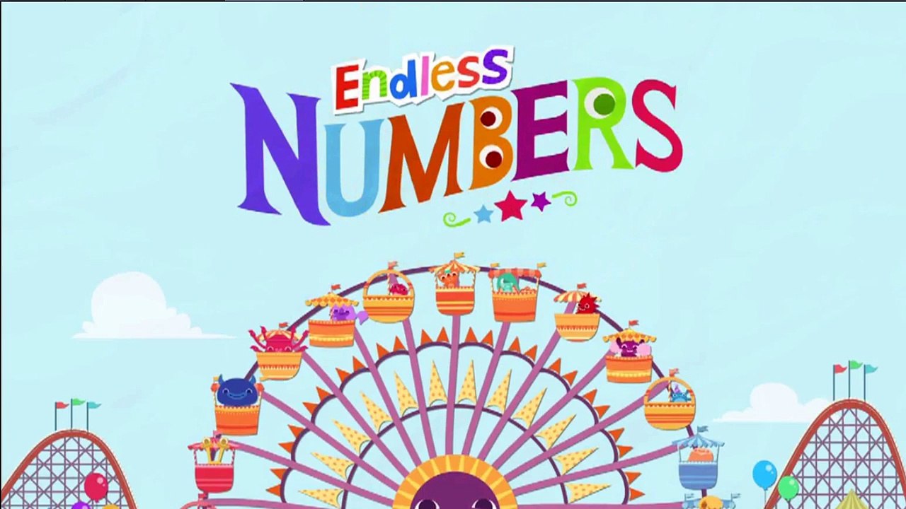 Endless Numbers counting 1 to 25 | Learn 123 number for kids ...