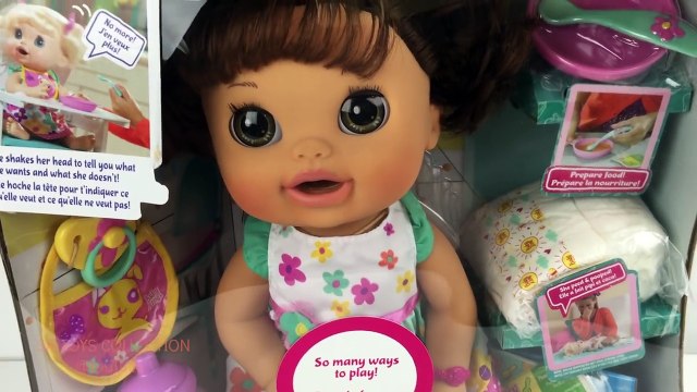 Baby Alive Feeding Pooping Diaper Change, Eats, Poops, Nappy Change, Learning Colours with
