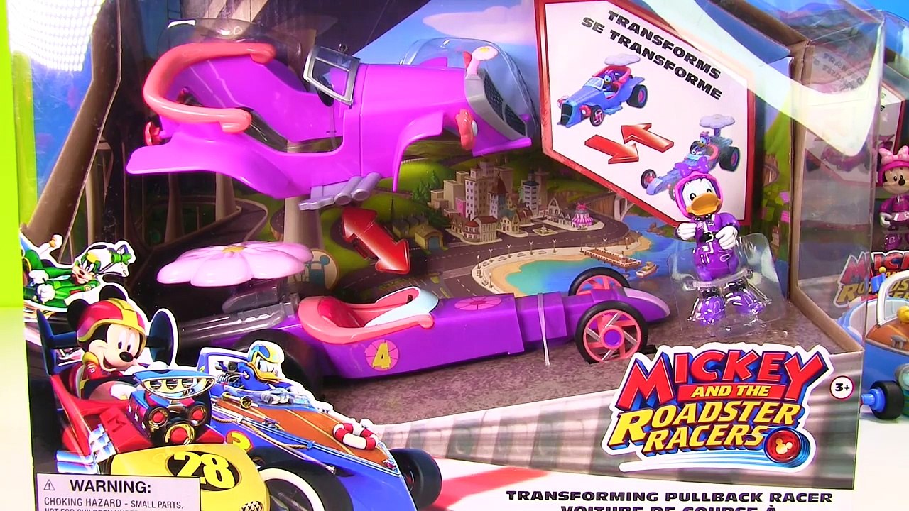 ASSISTANT Disney Mickey and the Roadster Racers Minnie and Donald Duck Toys