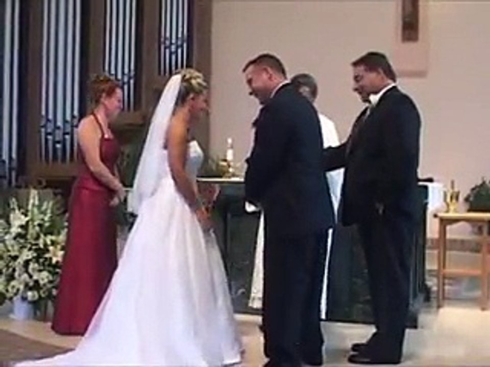 Funny wedding