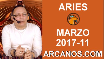 ARIES MARZO 2017-12 al 18 Mar 2017-Amor Solteros Parejas Dinero Trabajo-ARCANOS.COM