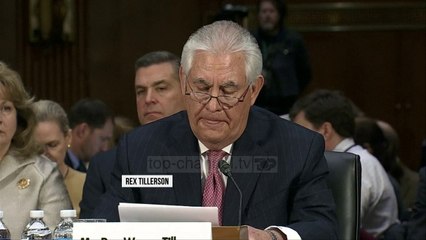Rex Tillerson në Senat, pyetet për Rusinë - Top Channel Albania - News - Lajme