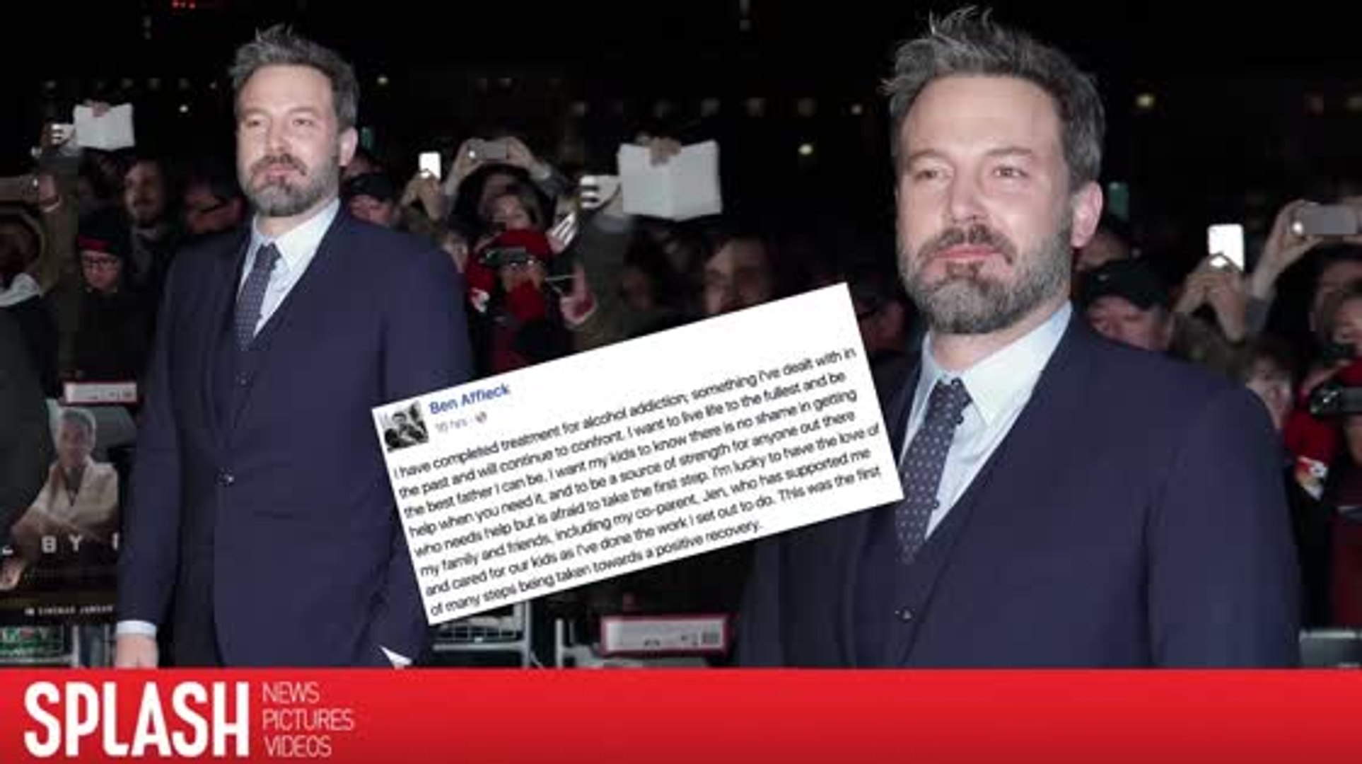 Ben Affleck completa su tratamiento más reciente para la adicción al alcohol