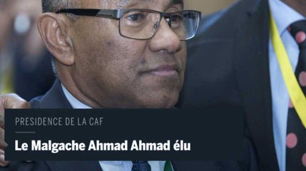 Le Malgache Ahmad Ahmad, nouveau président de la Confédération africaine de football