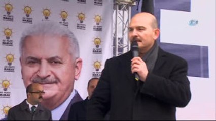 Bakan Süleyman Soylu Mamak'ta Vatandaşlara Hitap Etti