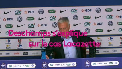 La non-sélection de Lacazette, un choix difficile pour Deschamps