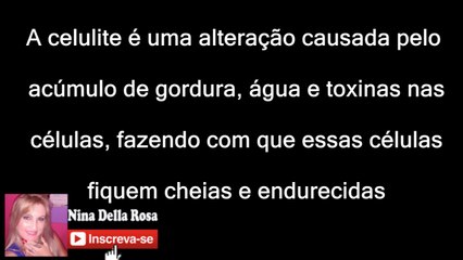 Como acabar com CELULITE das coxas e gluteos em poucos dias Por Nina Della Rosa