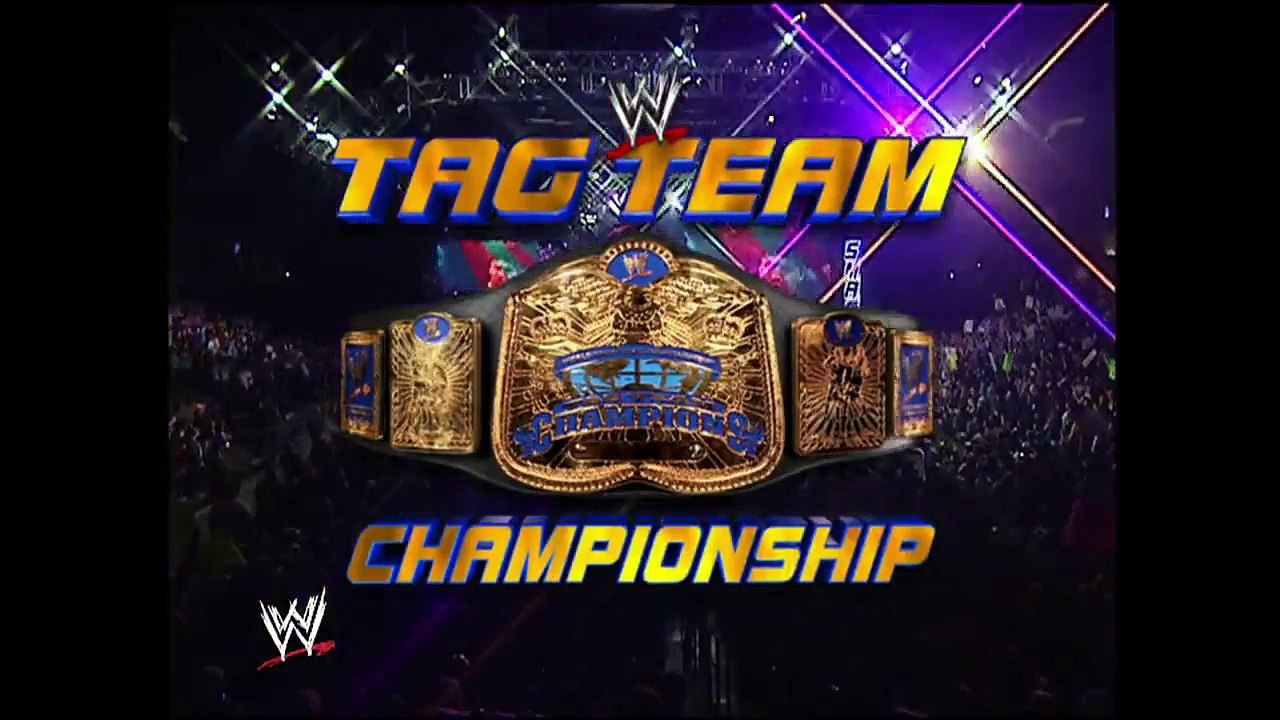 Eddie Guerrero & Rey Mysterio vs Hardcore Holly & Charlie Haas Tag Team Titles Match SmackDown 03.24.2005