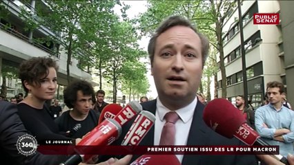 Jean-Baptiste Lemoyne 1er sénateur LR à soutenir Macron