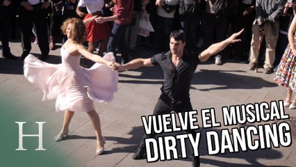 El musical Dirty Dancing vuelve a Madrid con un flashmob en la Puerta del Sol