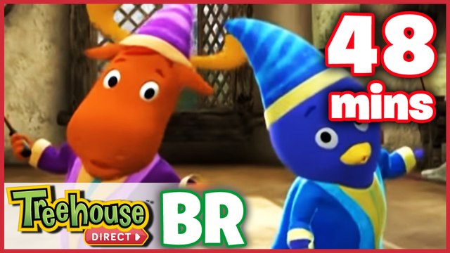 Os Backyardigans Desenho Animado - Episódios 39-40 Compilação De 48 mins Para Crianças