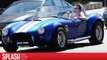 Aaron Paul Turns Heads in His Vintage Shelby Cobra